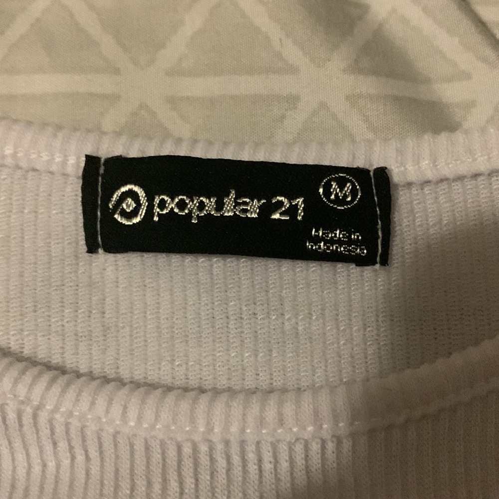 White Top from Popular size M - Picture 2 of 2